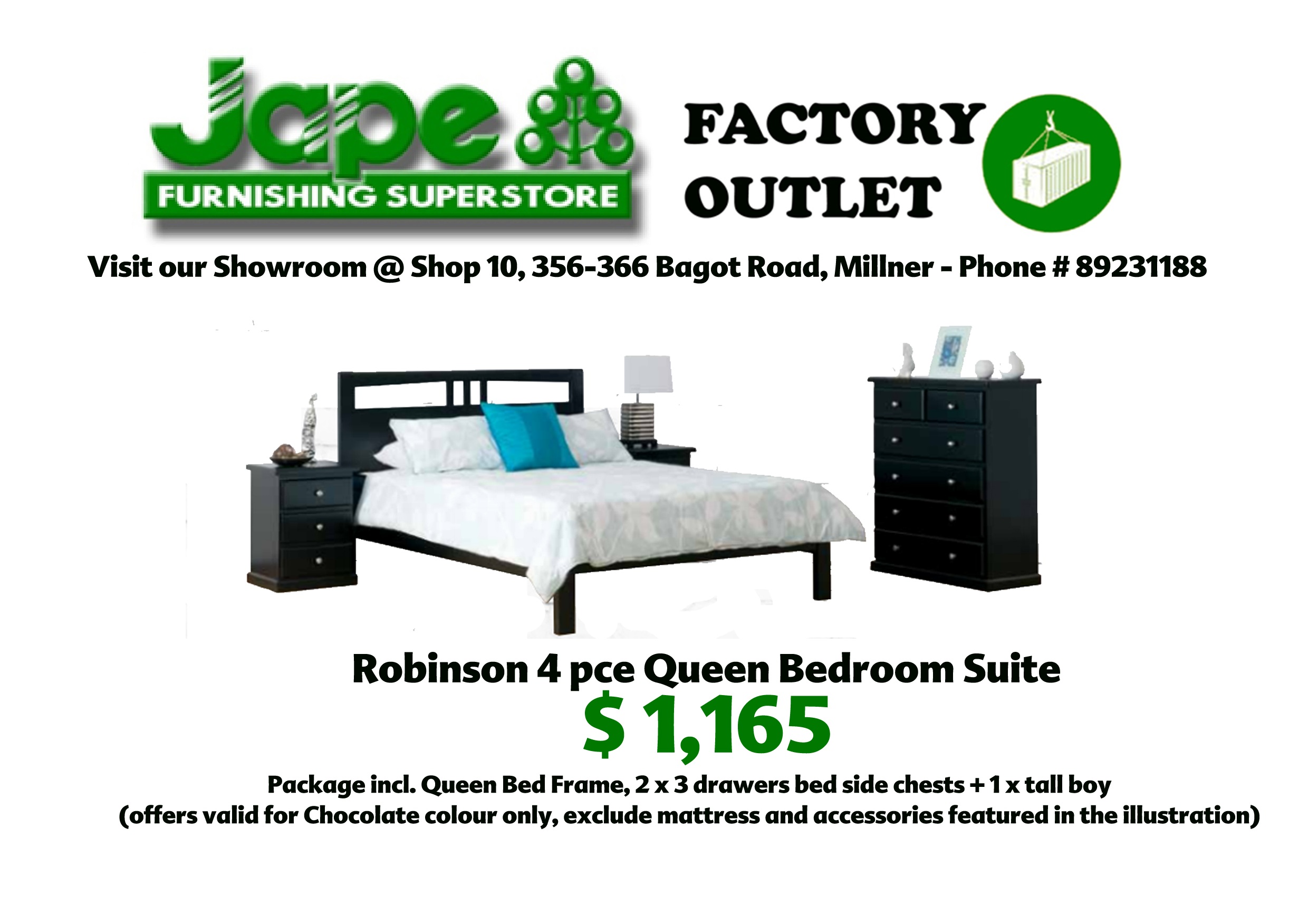 Bedroom Outlet Jape Furnishing Superstore